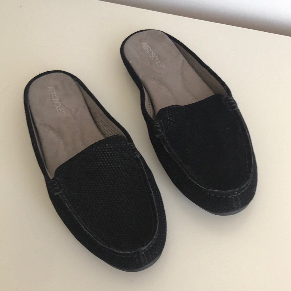 Aerosoles slip on flats/mules size 11